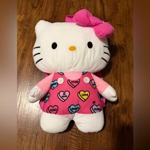 Hello Kitty Plush Backpack